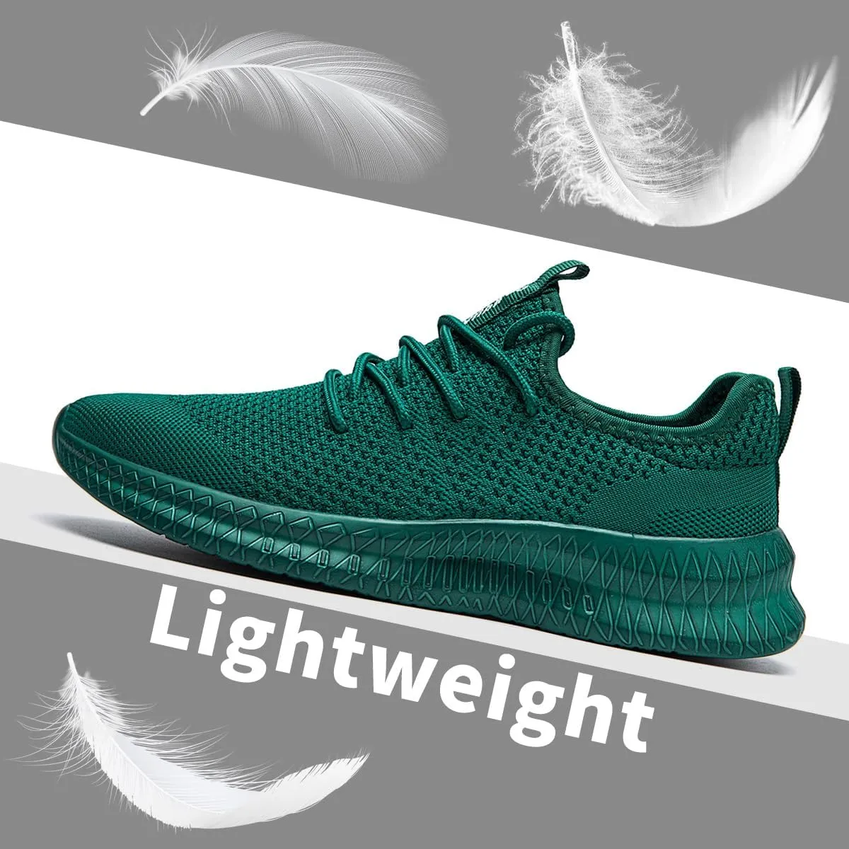 Men's Shoes Running Walking Sneakers Casual Tennis Slip on Shoes Lightweight Breathable Fashion Comfortable Workout Athletic for Shoes Gym Sport