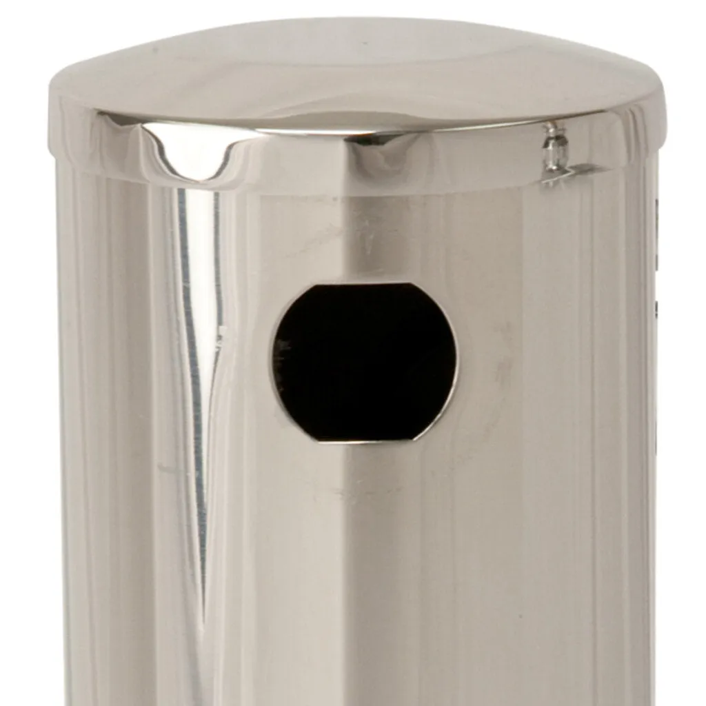 Micro Matic 1688 3” Column Spin Stop™ Single Beer Tap Tower - Air Cooled - Polished Stainless Steel
