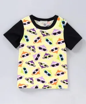 Monkey Printed Tshirt