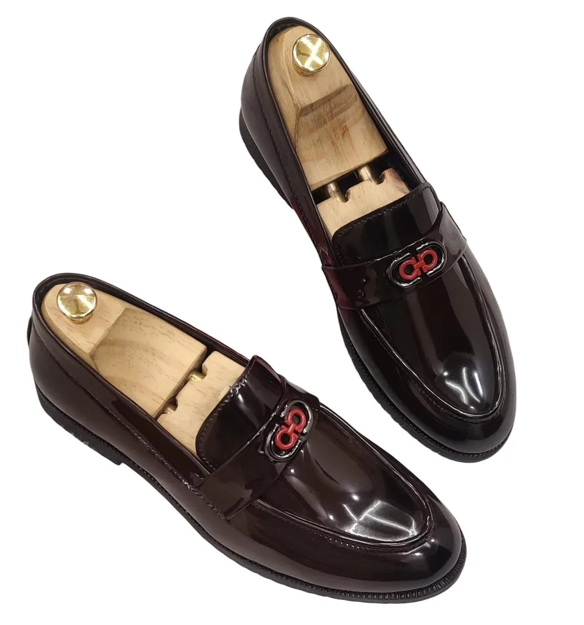 New Fashion Shiny Slip-On Loafer Shoes for Men