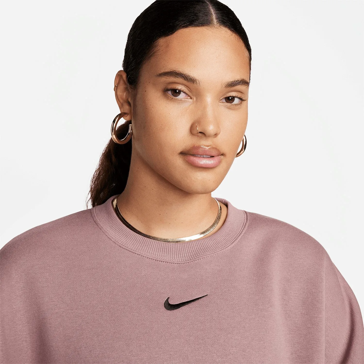 NIKE SB WOMENS NSW PHNX FLC OOS CREW - 208