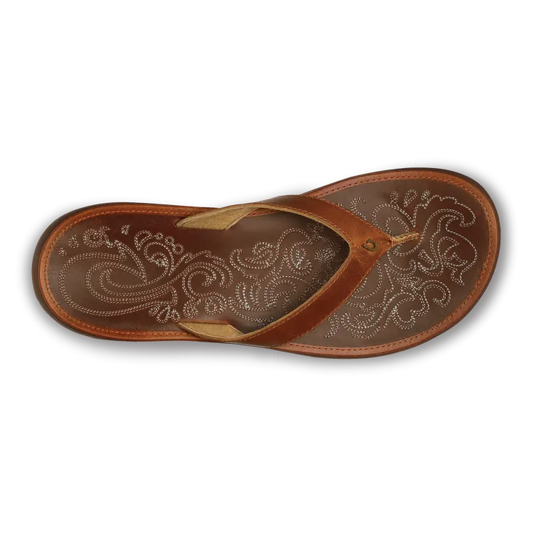 Olukai Women's Paniolo Natural Sandals