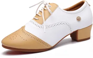 ONAIC Womens Latin Dance Shoes 5Cm Heels Comfortable Ballroom Dance Shoes Performance Professional Latin Salsa Shoes