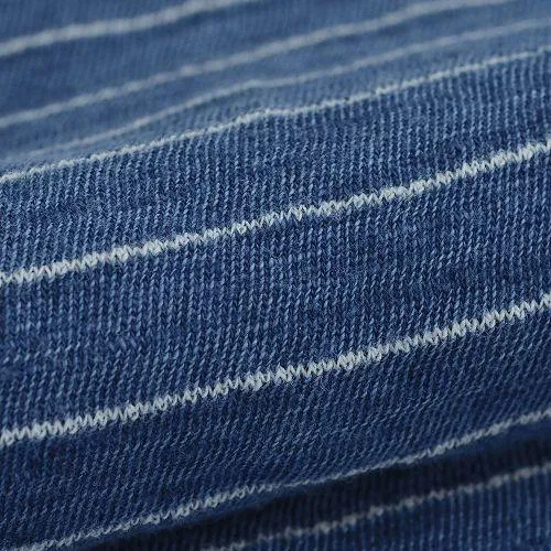Pepe Armadale Indigo Stripe Men's T-Shirt - Dark Blue