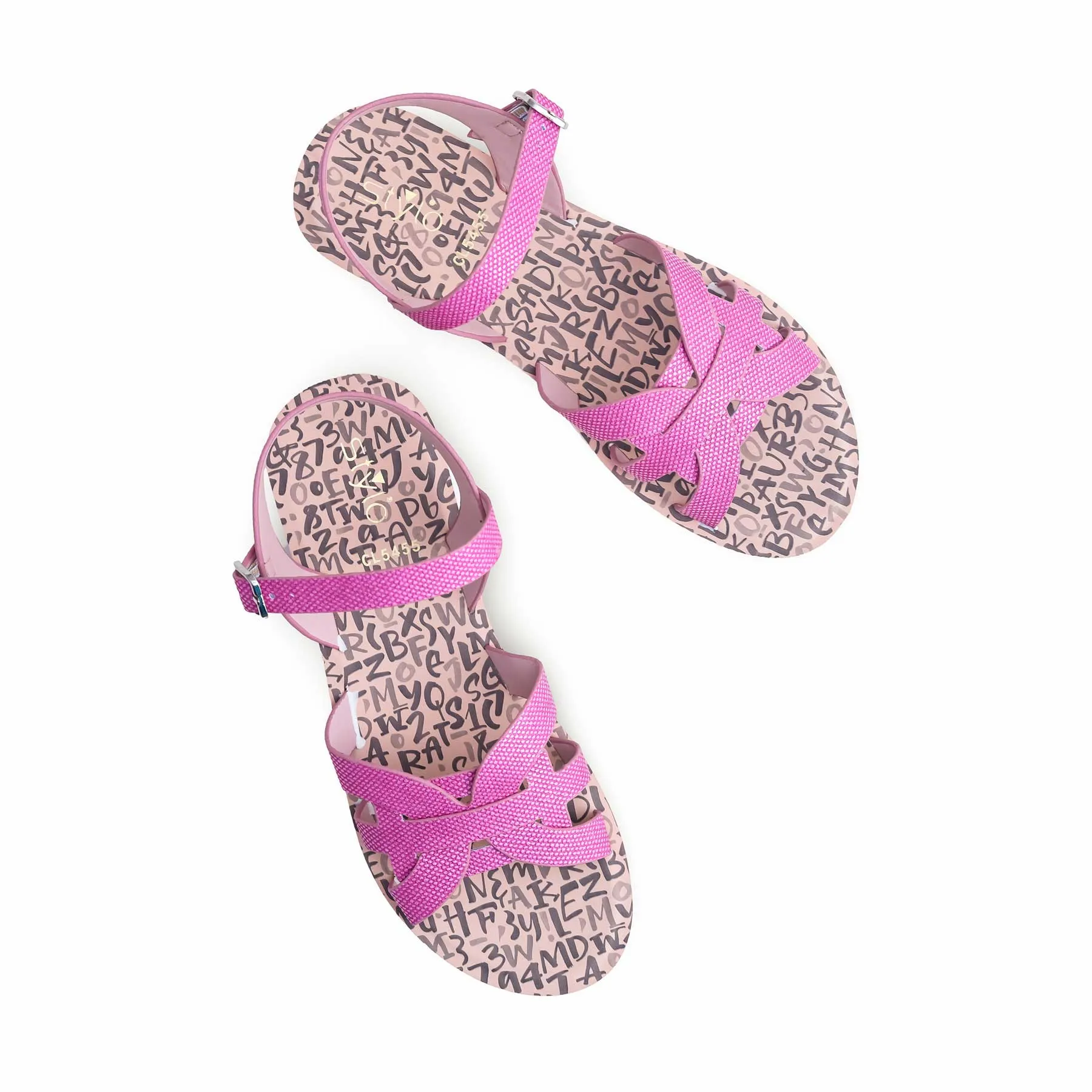 Pink Casual Sandal CL5455