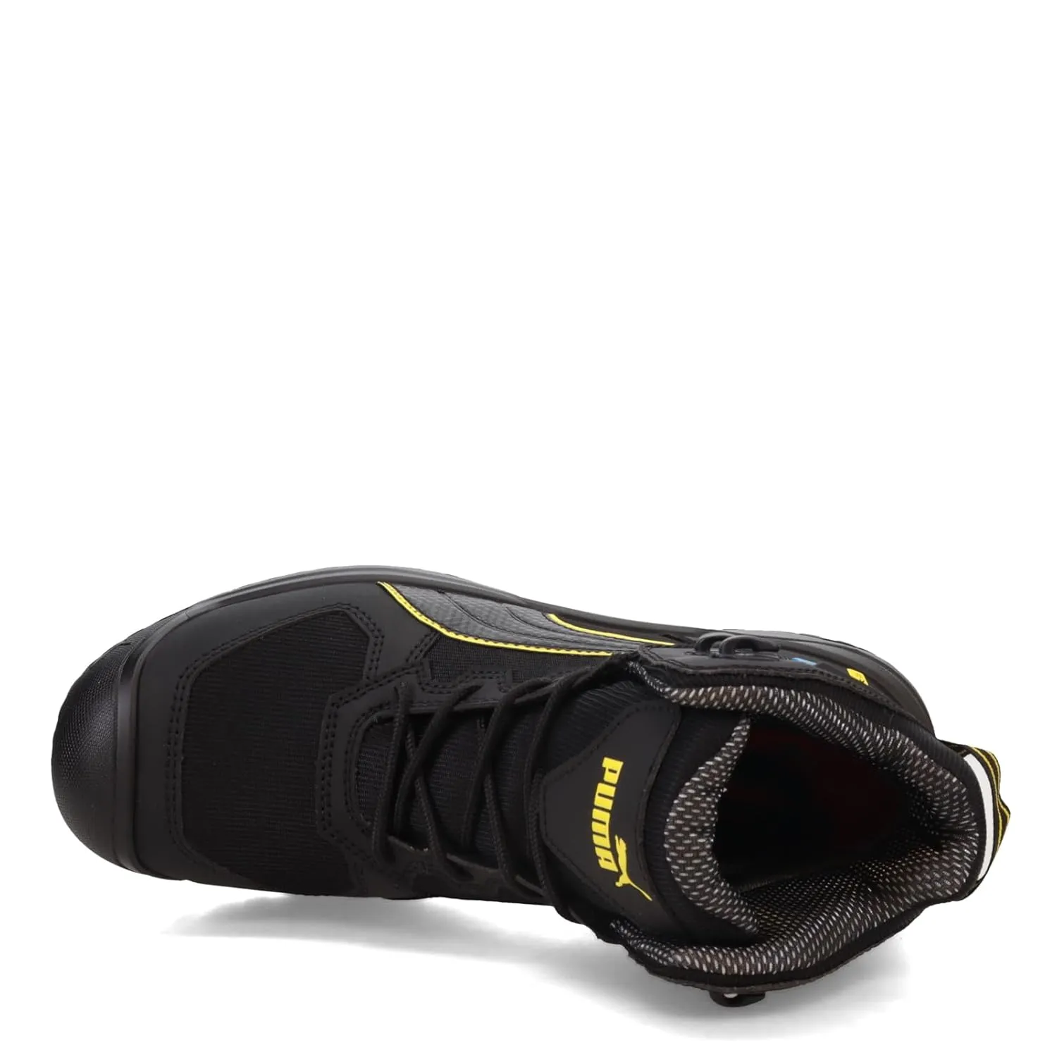 PUMA Men's Rock 6" Composite Toe Industrial Boot, Black, 11