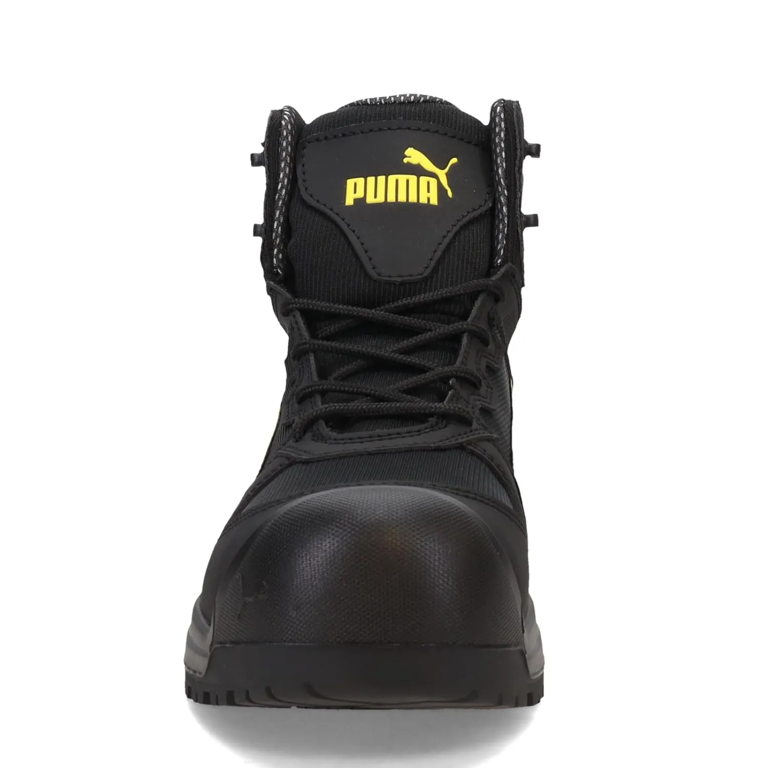 PUMA Men's Rock 6" Composite Toe Industrial Boot, Black, 11