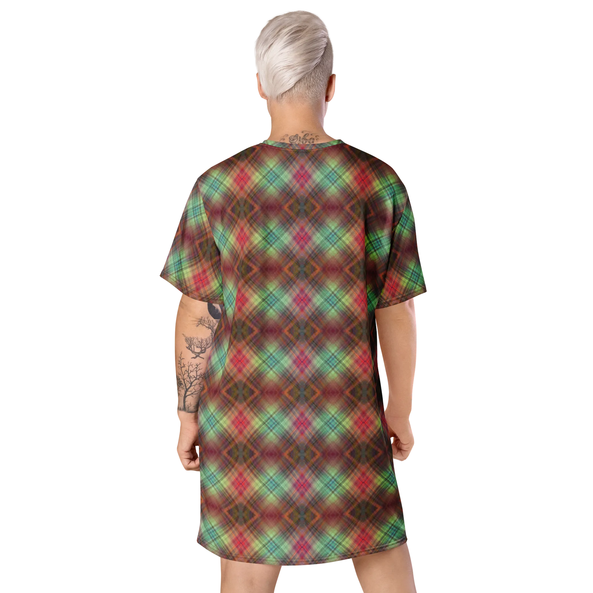 Recursia Argyle Rewired I T-Shirt Dress