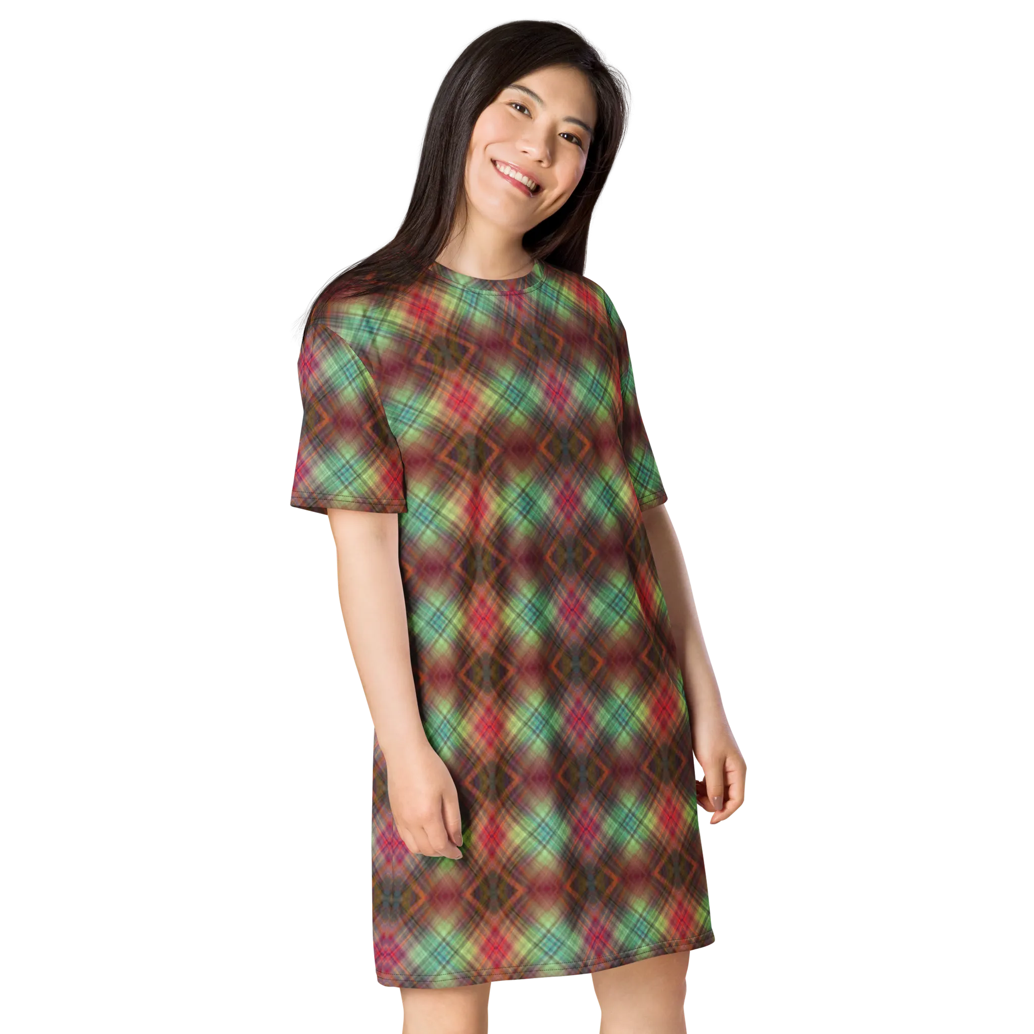 Recursia Argyle Rewired I T-Shirt Dress