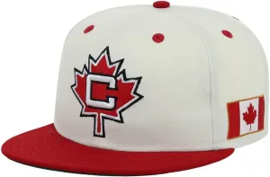 Rings & Crwns Canada Country Pride Logo Adjustable Snapback Flat Bill Cap