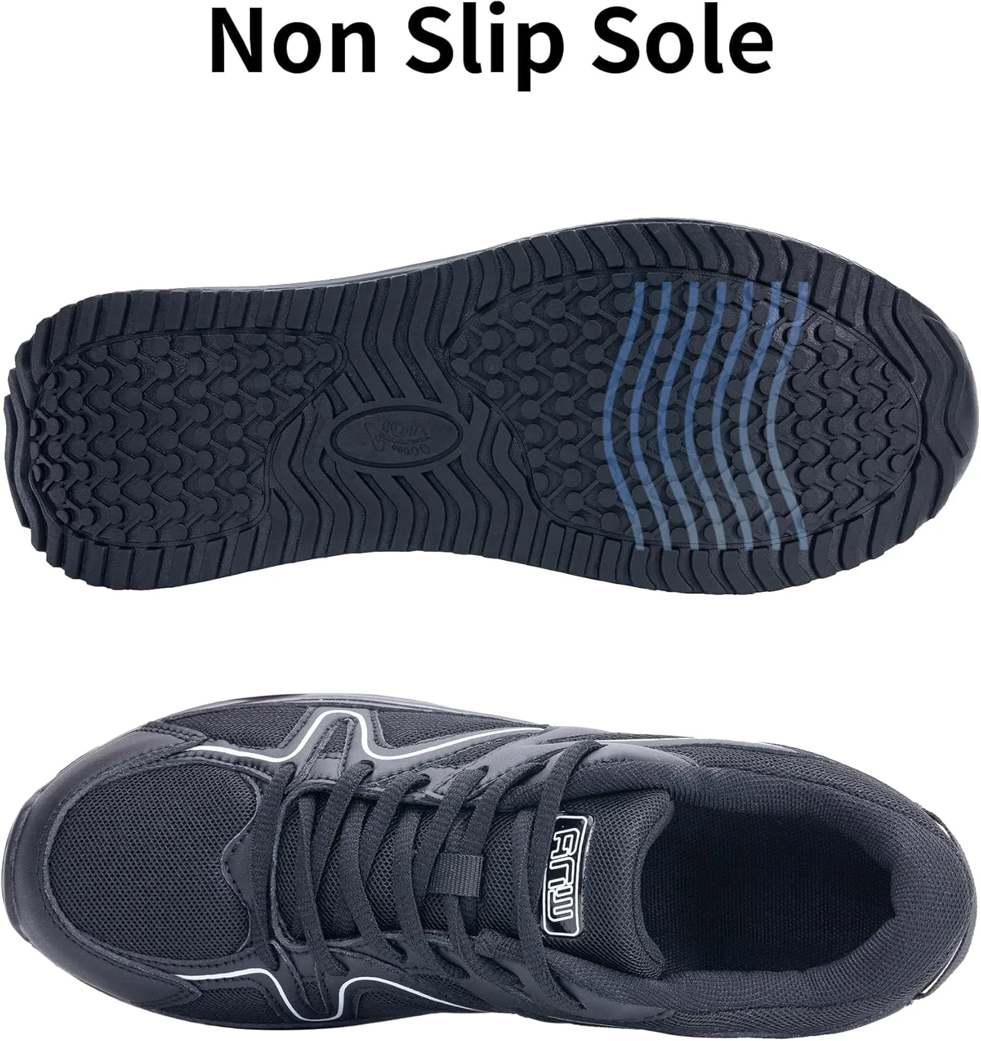 RomenSi Womens Arch Support Walking Shoes Tennis Fashion Sneakers Comfortable Orthotic Casual Shoes for Plantar Fasciitis Pain Relief US 6-11