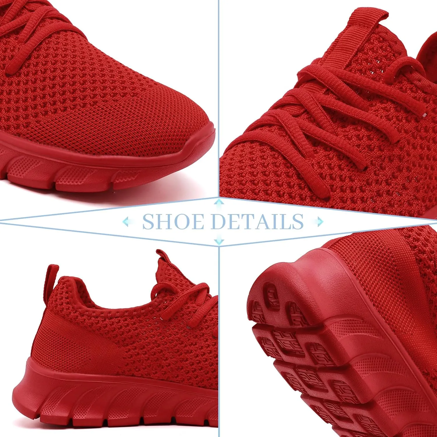 Running Shoes for Men Womens Walking Tennis Gym Sneakers Slip On Comfortable Lightweight Athletic Workout Fashion Sports Shoes