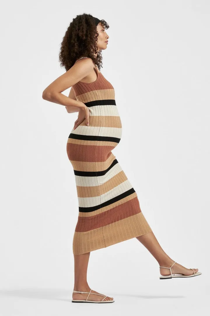 Sarah Stripe Knit Dress