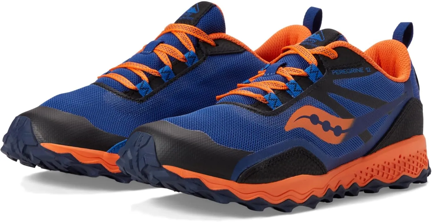 Saucony Unisex-Child Peregrine 12 Shield Sneaker