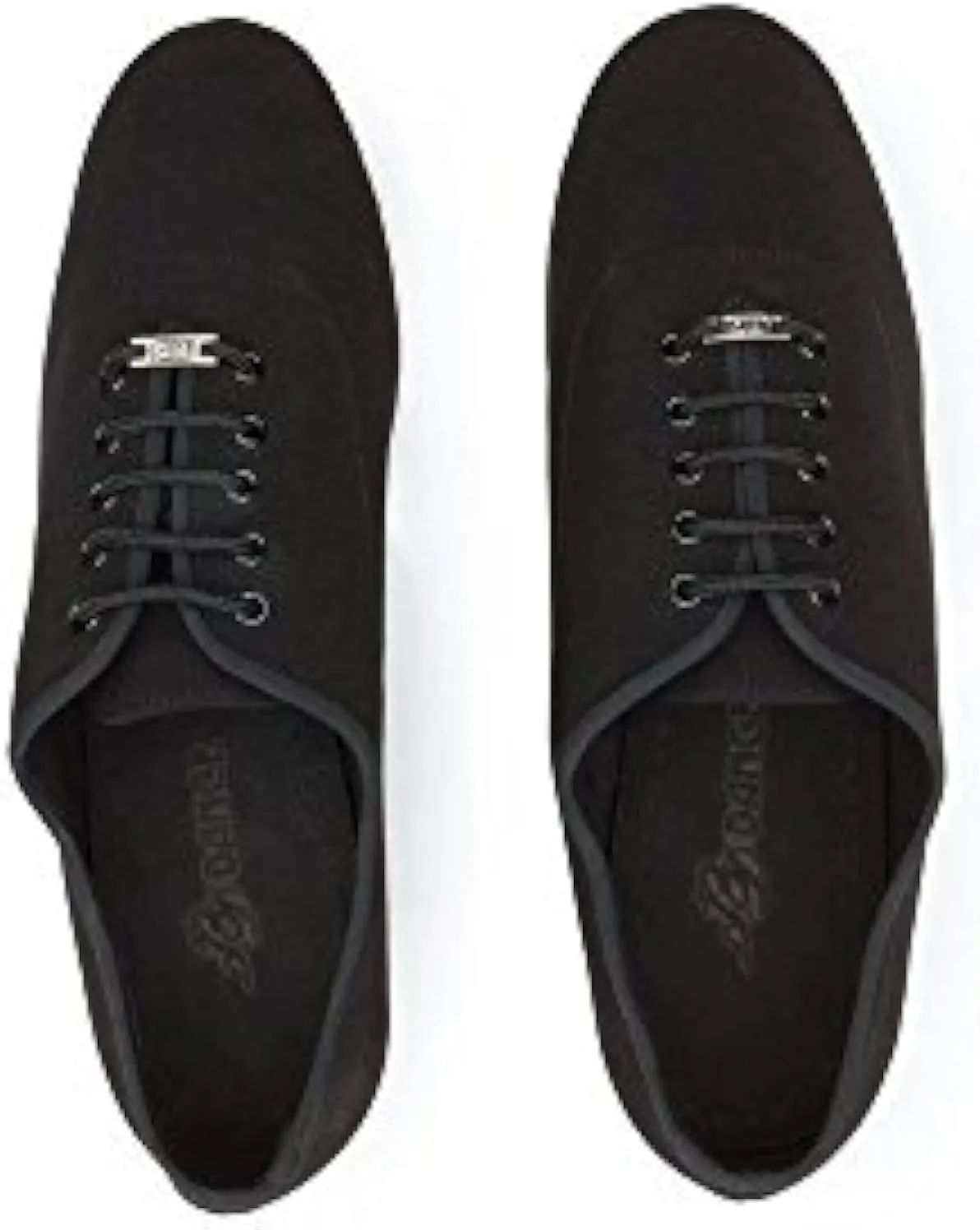 Shoes Men's Dancing Latin Salsa Tango Jazz Ballroom Training Practice Leather Canvas 302-1, Black, 6-14