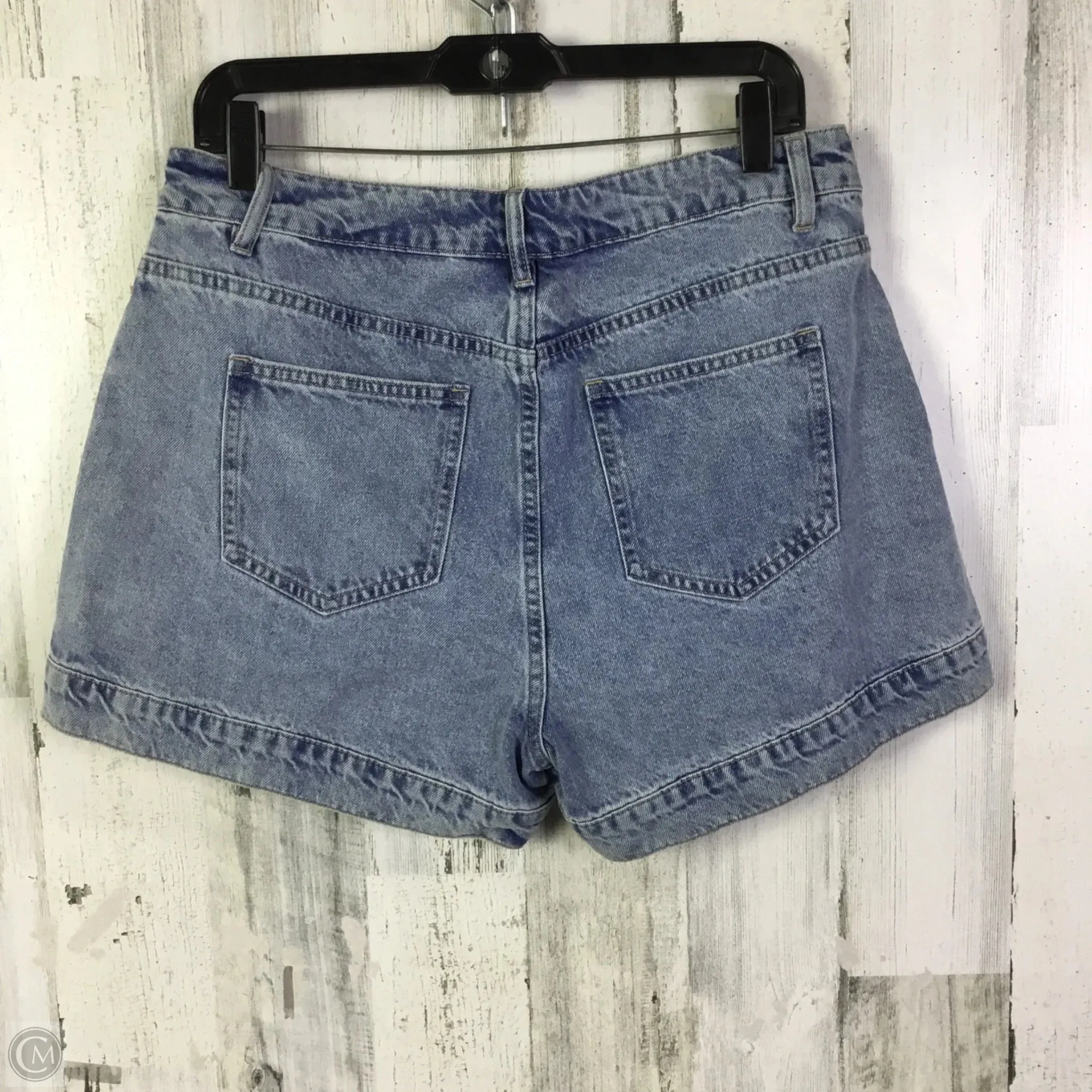 Shorts By Shein In Blue Denim, Size: 12