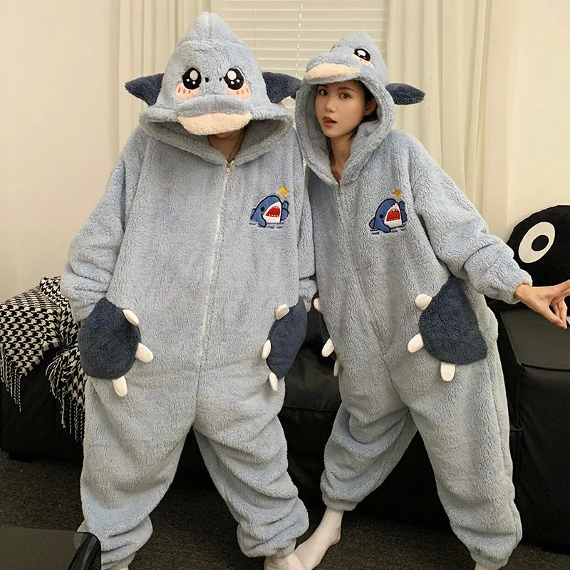 SnuggleBuddy Cartoon Onesie Pajamas