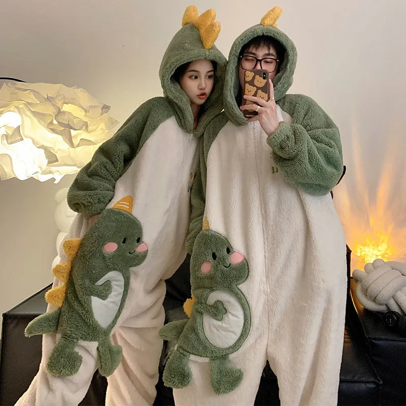 SnuggleBuddy Cartoon Onesie Pajamas