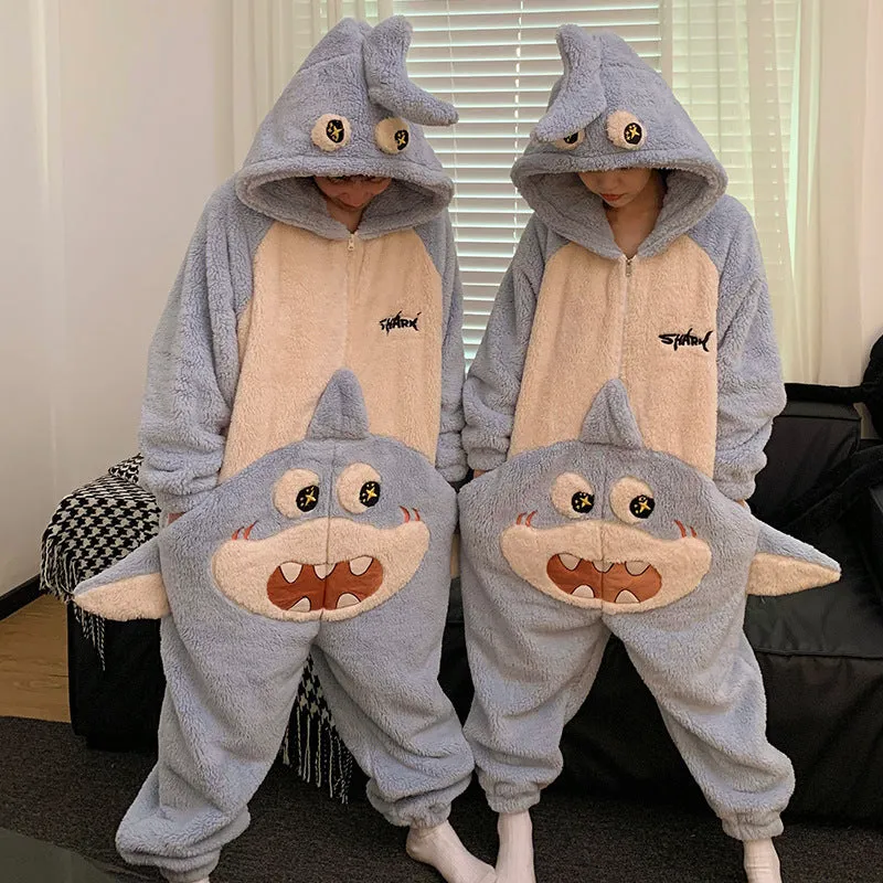 SnuggleBuddy Cartoon Onesie Pajamas