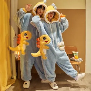 SnuggleBuddy Cartoon Onesie Pajamas
