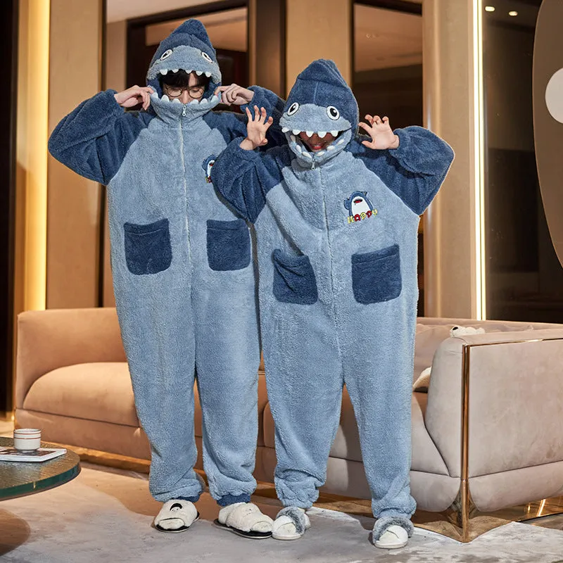 SnuggleBuddy Cartoon Onesie Pajamas