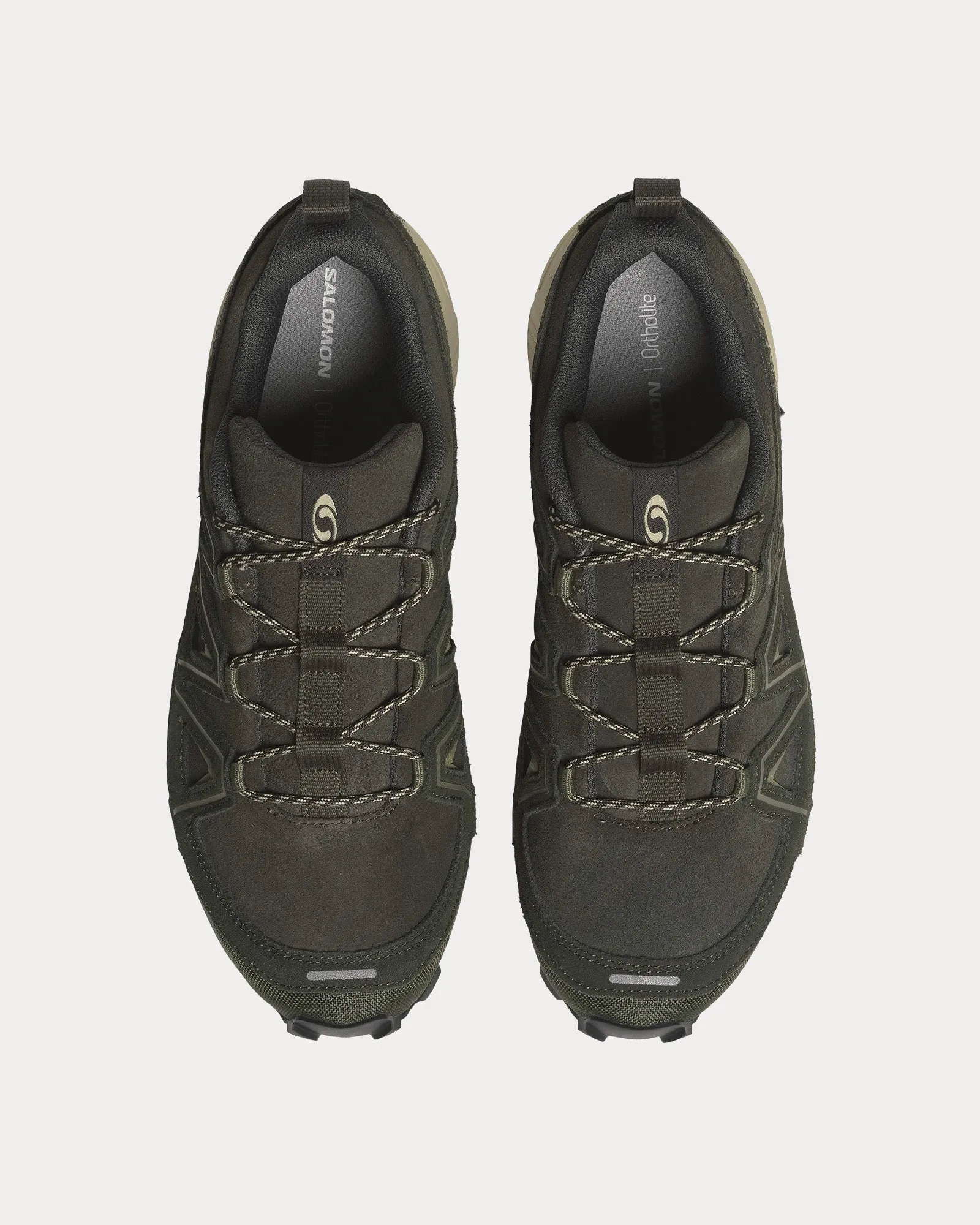 Speedcross 3 Expanse Leather Peat / Deep Lichen Green / Green Haze Low Top Sneakers