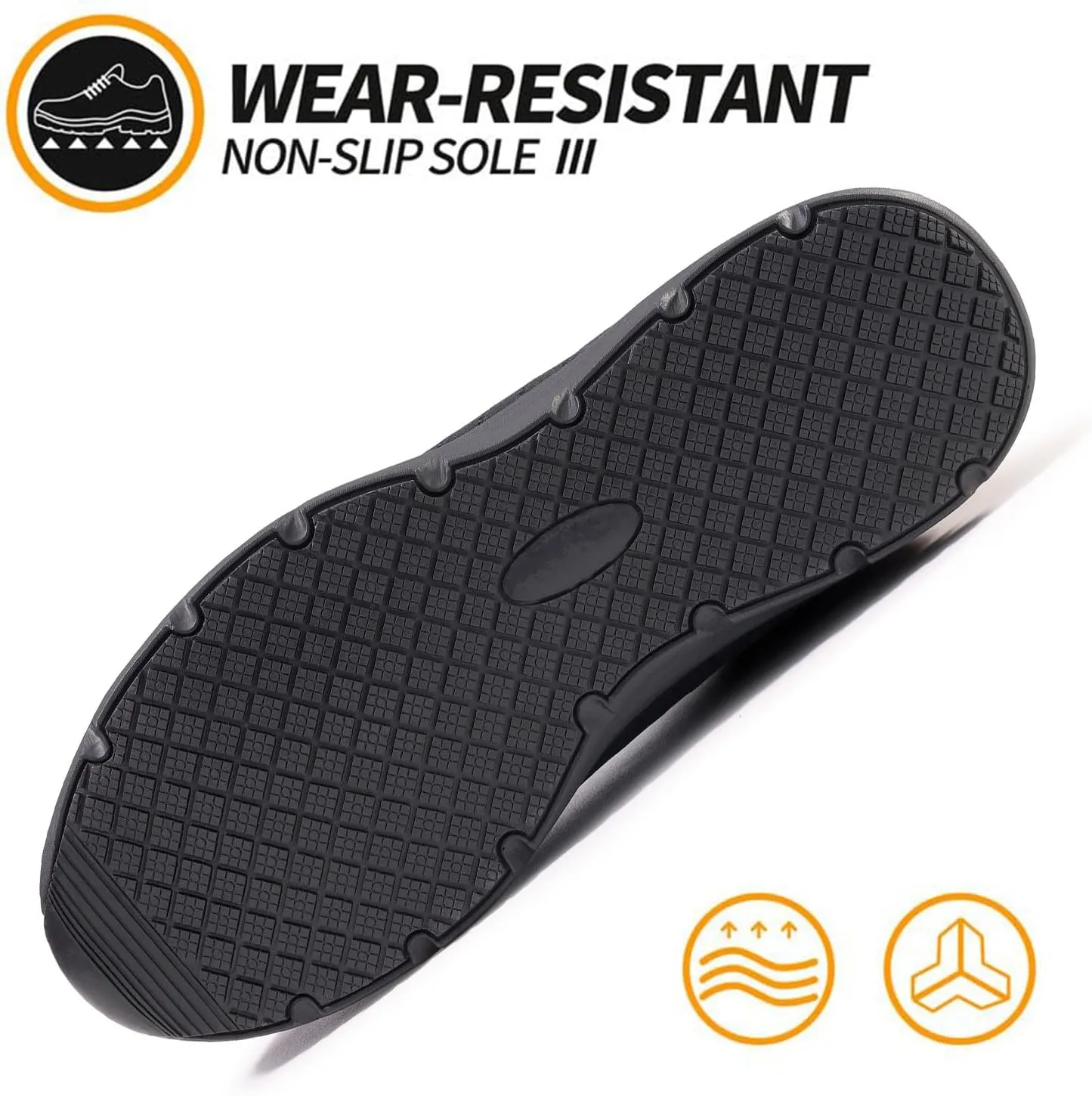 Steel Toe Shoes for Men, Lightweight Work Shoes,Construction Industrial Work Safety Boots, Comfortable Steel Toe Sneakers for Men Women