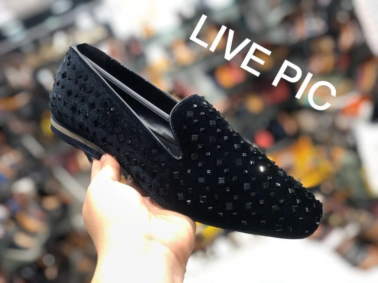 Studded Moccasin Loafers Fusion of Party Elegance and Casual Comfort
