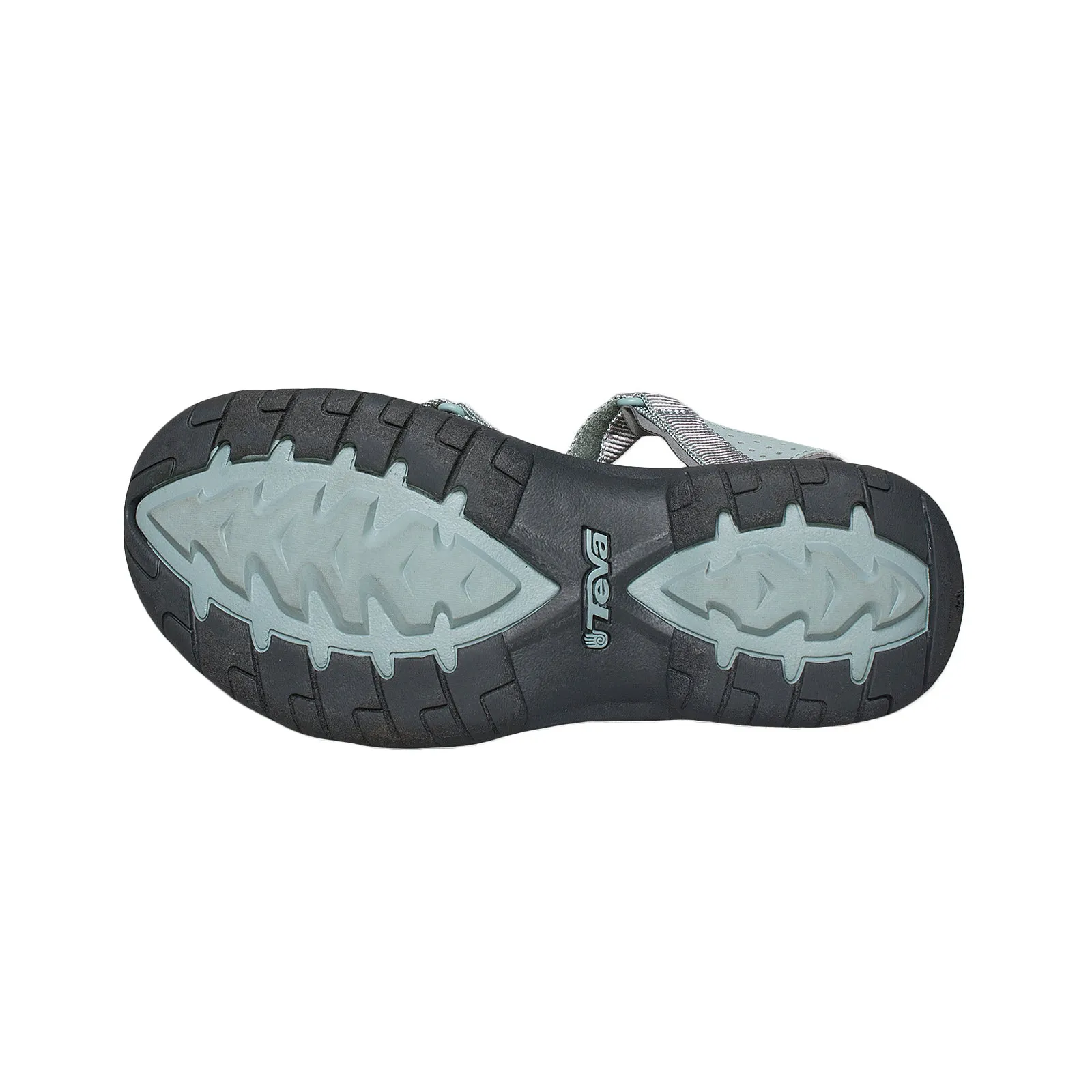 Teva Verra Spili Ladder Gray Mist Sandals - Women's