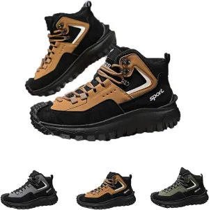 The First Young Safety Work Orthopedic Hiking Boots,Steeltoe Boots for Men Outdoo,Puncture Proof Non Slip Steel Toe Safety Zapatos