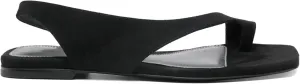 Thong Flat Sandals for Women Flip Flop Open Toe Slingback Flats Slip on Casual Summer Beach Sandals