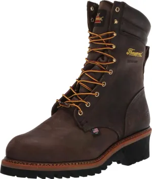 Thorogood V-Series 6 Waterproof Composite Toe Work Boots for Men - Premium Leather with Goodyear Storm Welt, Comfort Insole, and Chevron Traction Outsole; ASTM Rated