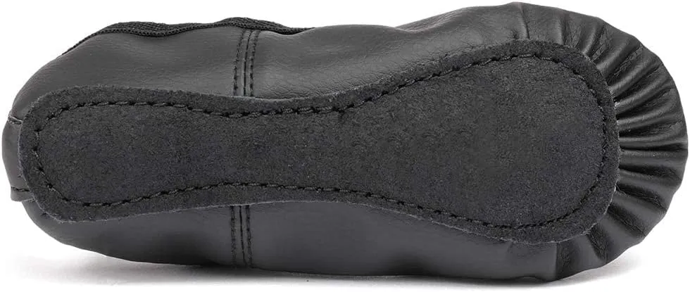 Toddler Ballet Shoes for Girls Baby Ballet Slippers Leather Full Sole Women Ballerina Dance Shoes