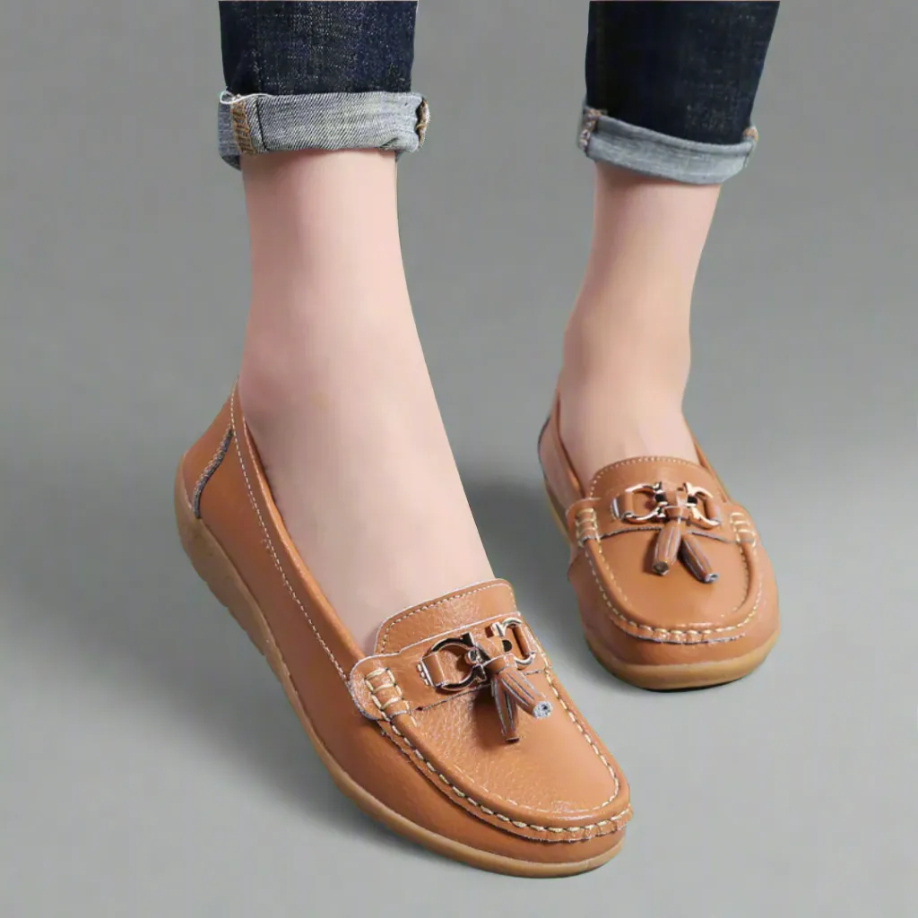 Ulfrida | Orthopaedic Leather Moccasins Comfort and Style