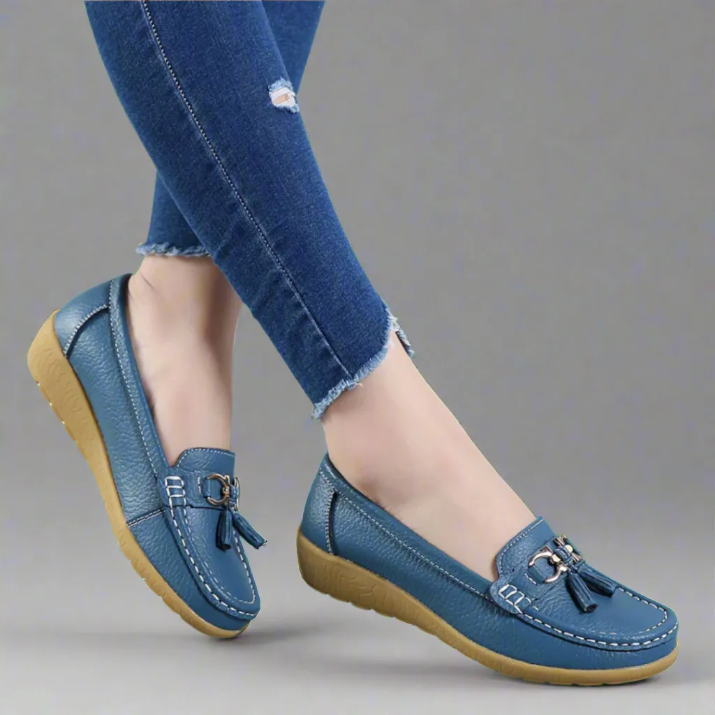 Ulfrida | Orthopaedic Leather Moccasins Comfort and Style