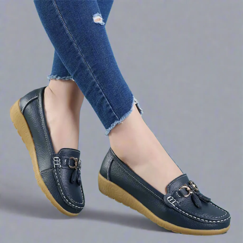 Ulfrida | Orthopaedic Leather Moccasins Comfort and Style