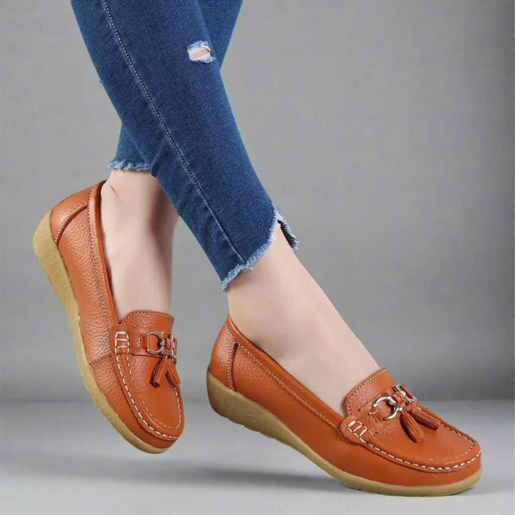 Ulfrida | Orthopaedic Leather Moccasins Comfort and Style