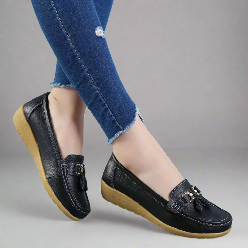 Ulfrida | Orthopaedic Leather Moccasins Comfort and Style