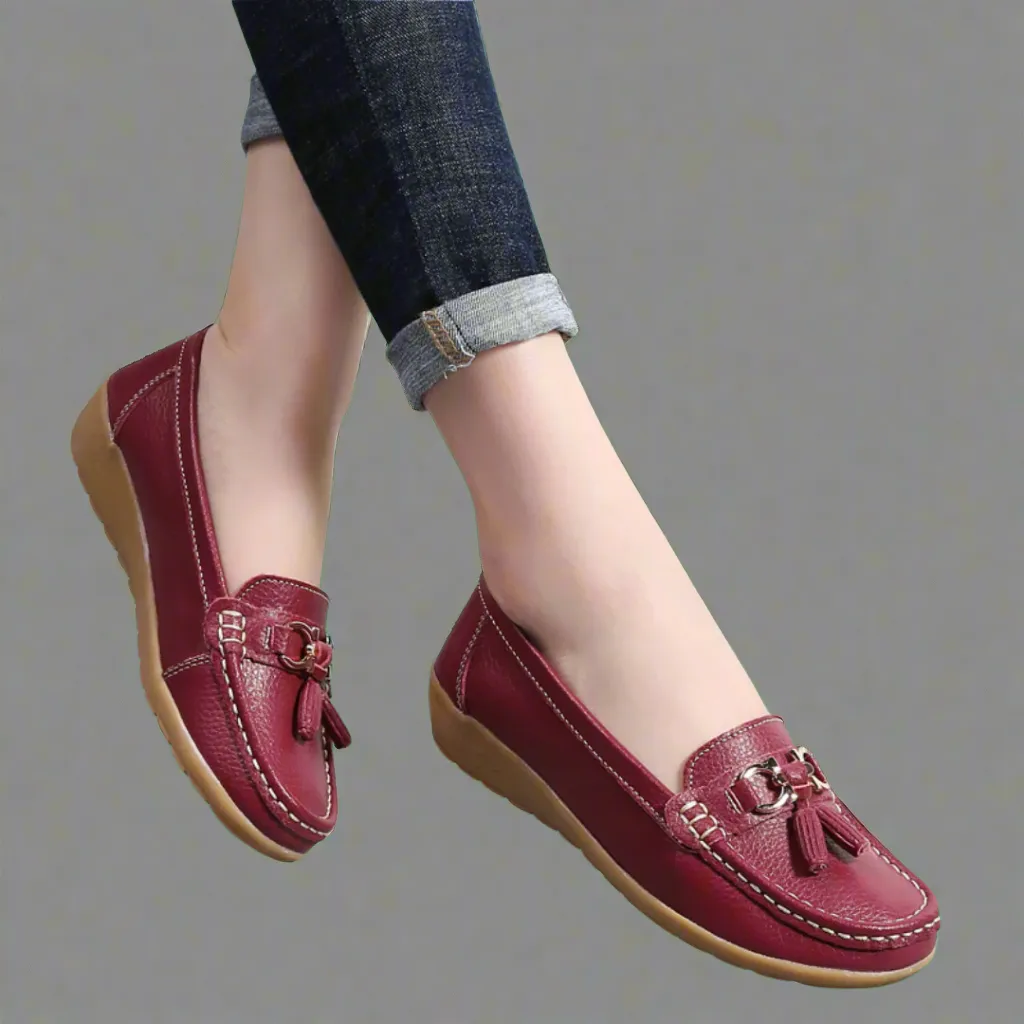 Ulfrida | Orthopaedic Leather Moccasins Comfort and Style
