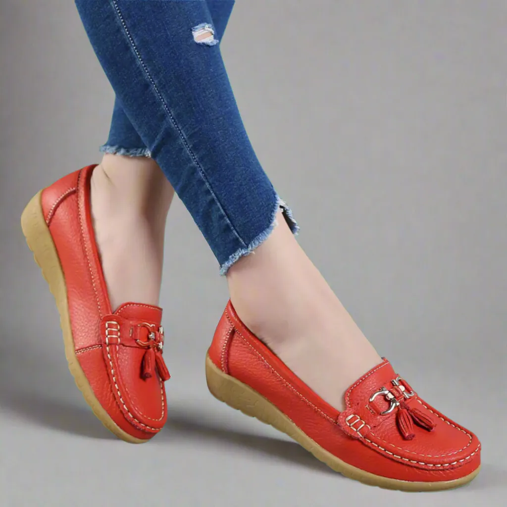 Ulfrida | Orthopaedic Leather Moccasins Comfort and Style