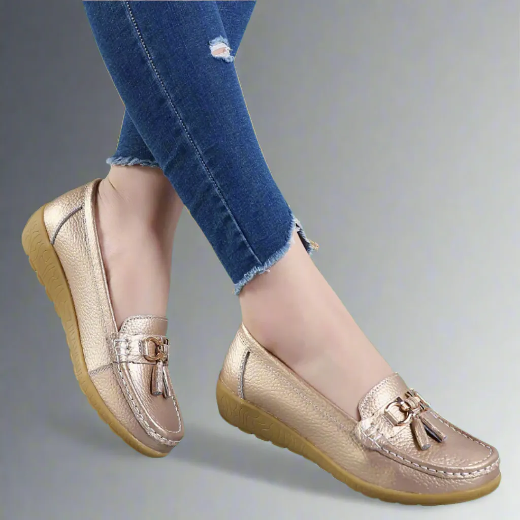 Ulfrida | Orthopaedic Leather Moccasins Comfort and Style