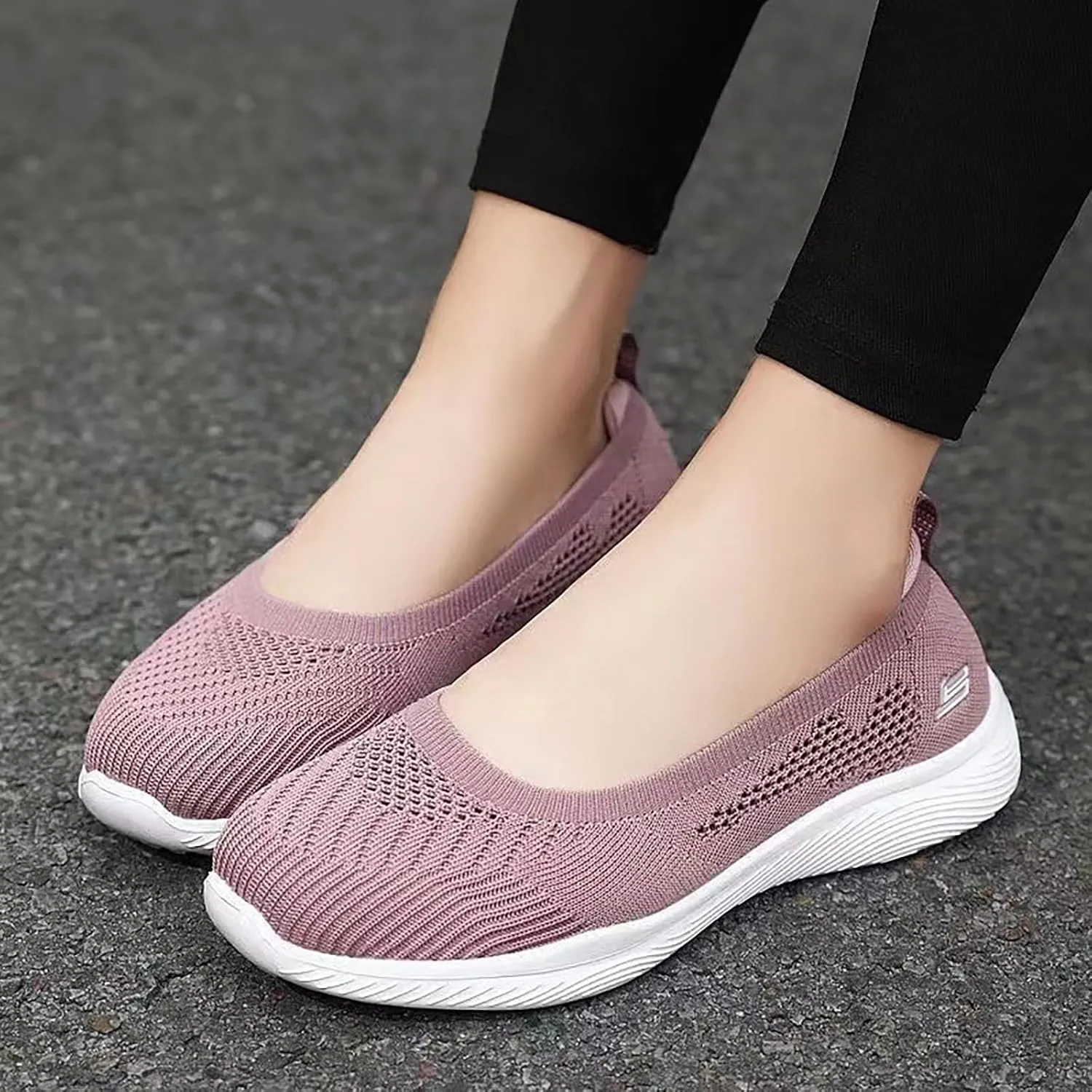 Women's Fashion Mary Jane Sneakers Comfortable Women Nurse Shoes Lightweight Non-Slip Work Shoes Walking Shoe Sneaker