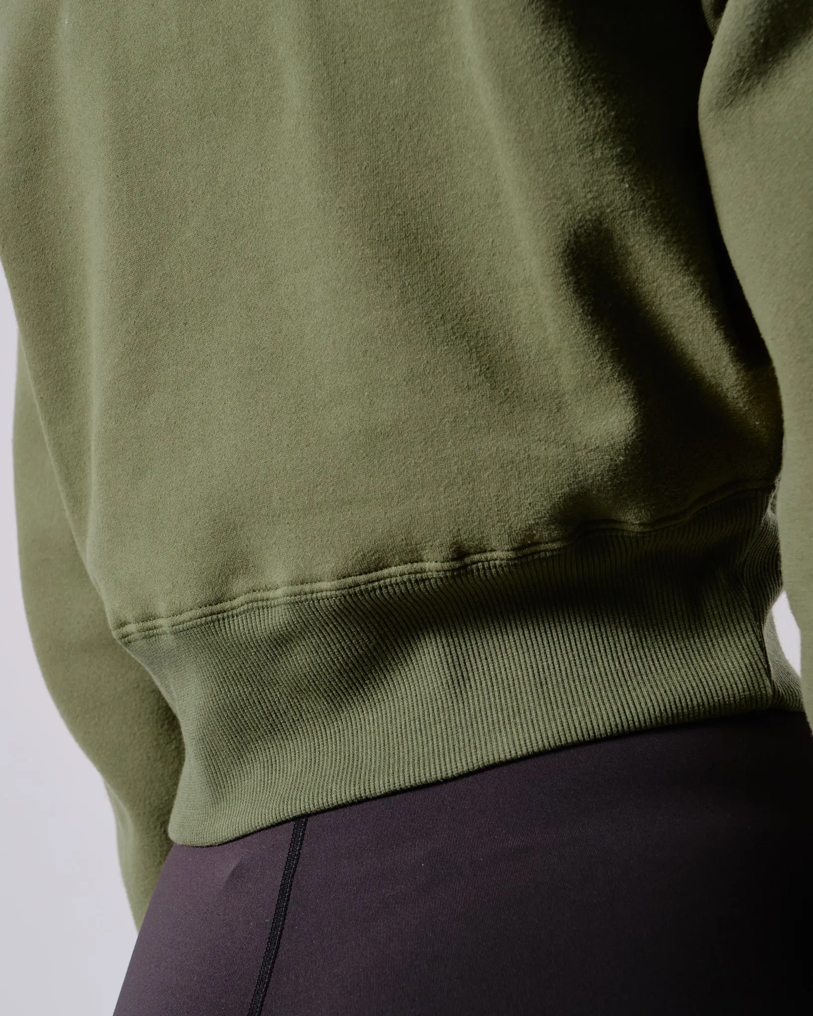 Womens Mock Neck Sweatshirt