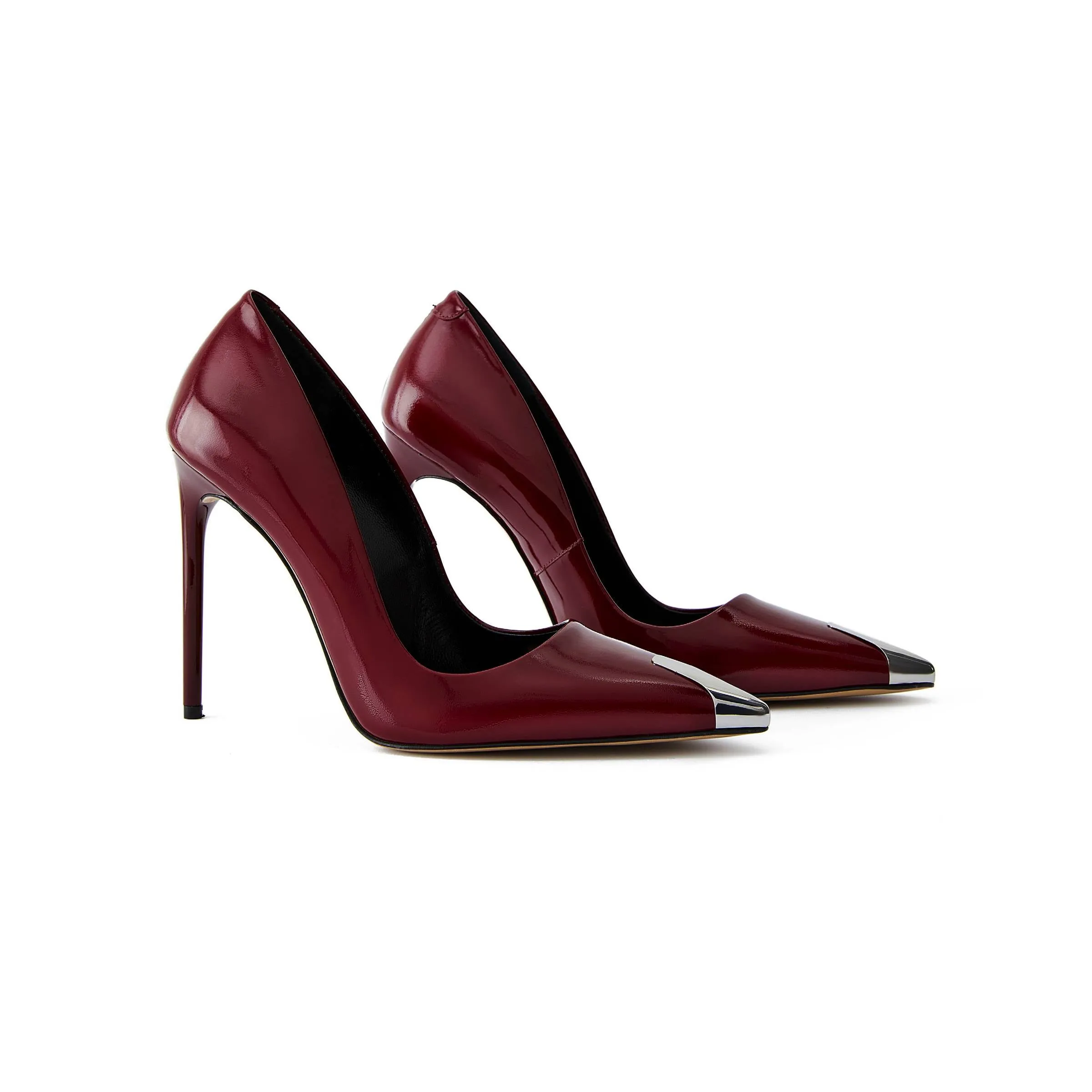 Women's Rugan Calf Leather Handmade Stiletto W2000