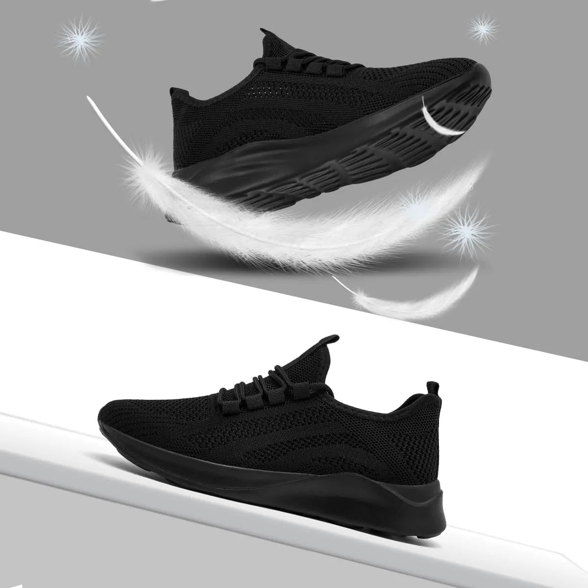 Womens Running Shoes Lightweight Comfortable Walking Fashion Gym Sneakers Non Slip Workout Tennis Shoes