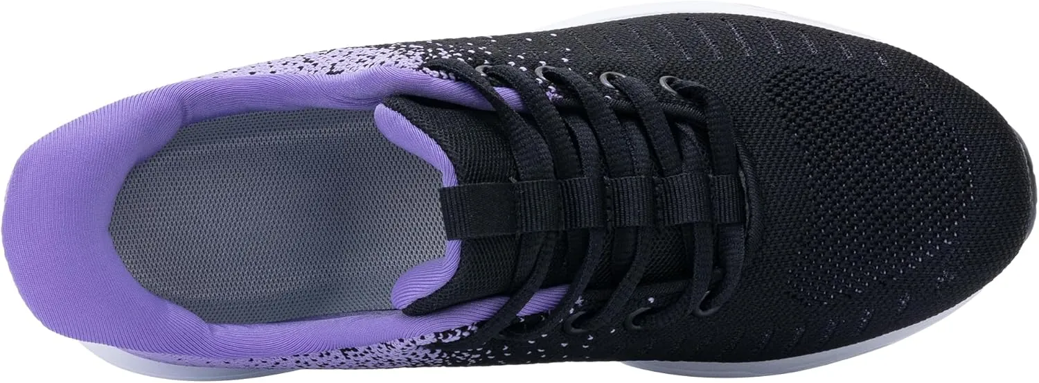Women's Walking Shoes Slip On Sneakers, Easy Put On Air Tennis Shoes for Ladies