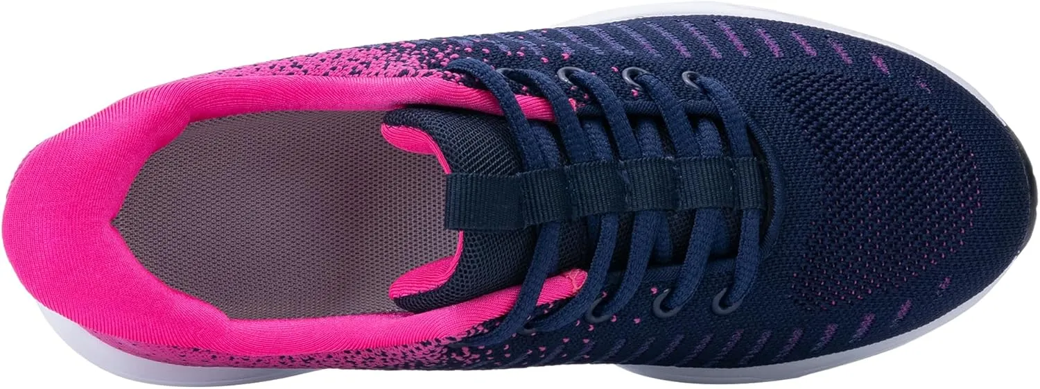 Women's Walking Shoes Slip On Sneakers, Easy Put On Air Tennis Shoes for Ladies