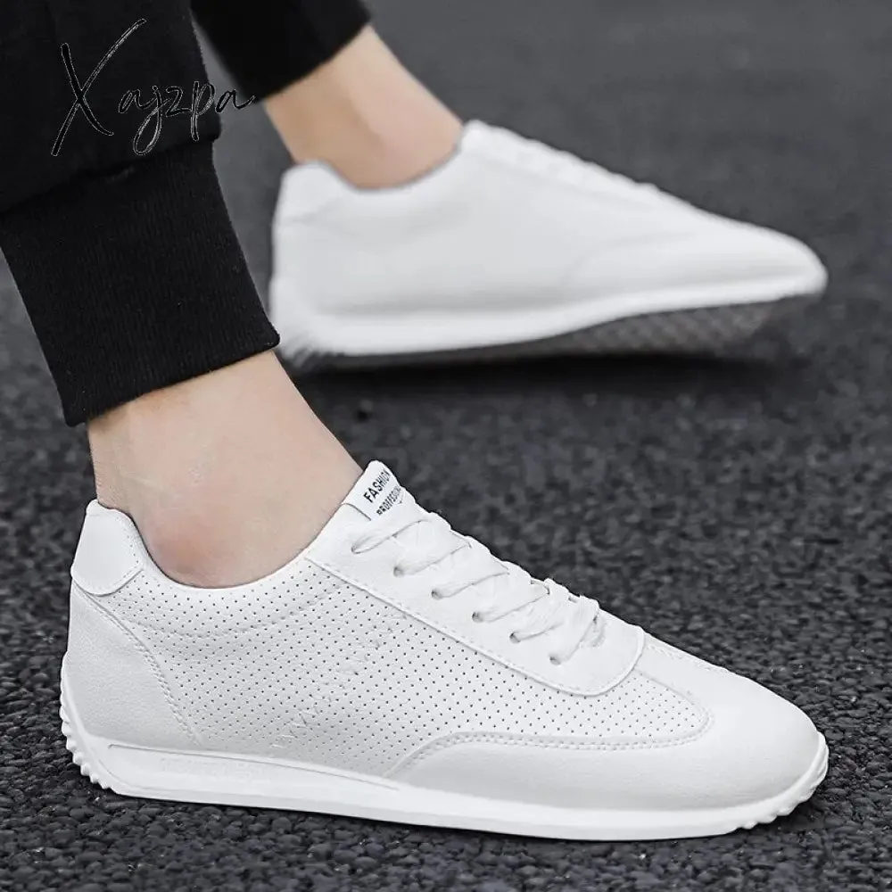 Xajzpa - White Sneakers Shoes Men Comfortable Walking Shoes For Men Summer Women Casual Running Sport Vulcanized Sneakers Men