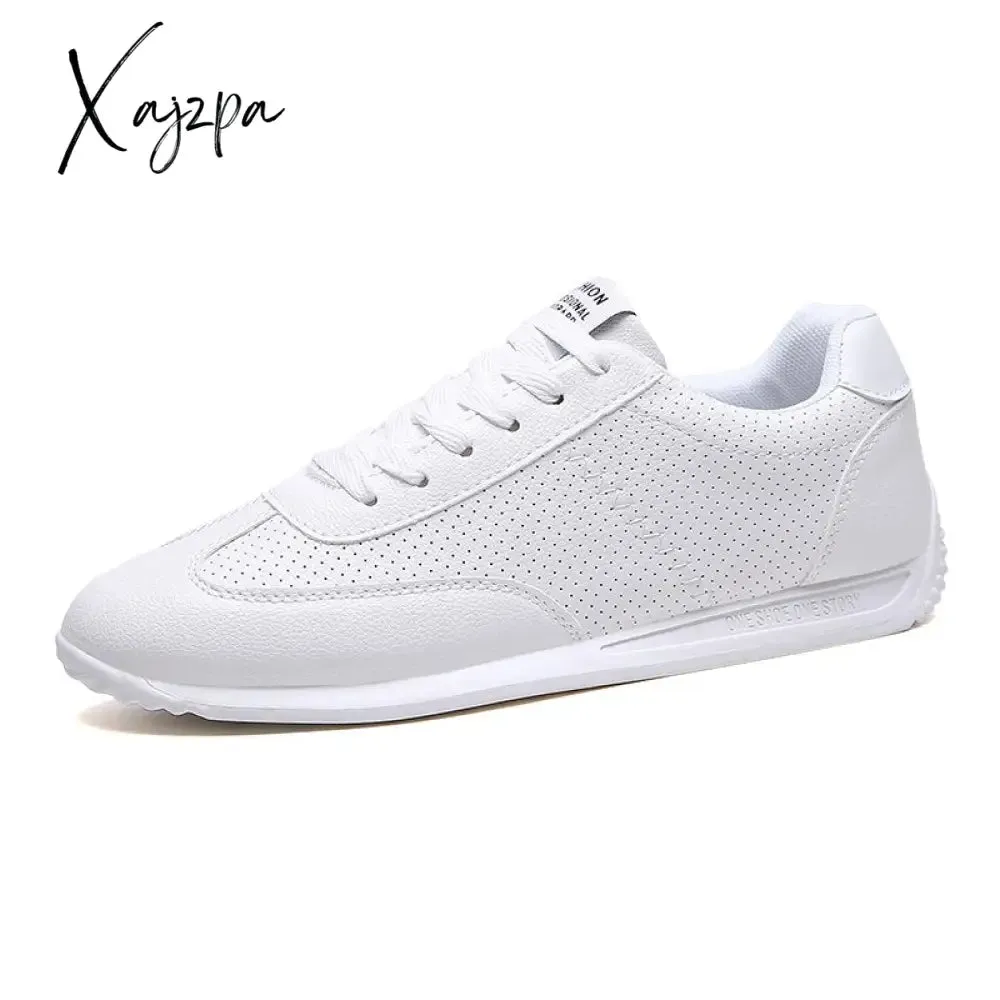 Xajzpa - White Sneakers Shoes Men Comfortable Walking Shoes For Men Summer Women Casual Running Sport Vulcanized Sneakers Men